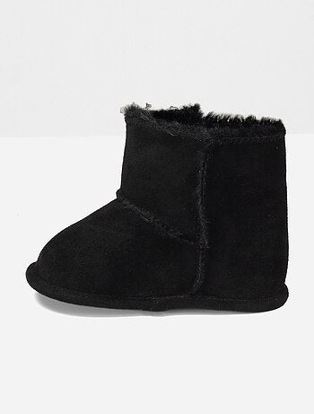 Botines con velcro