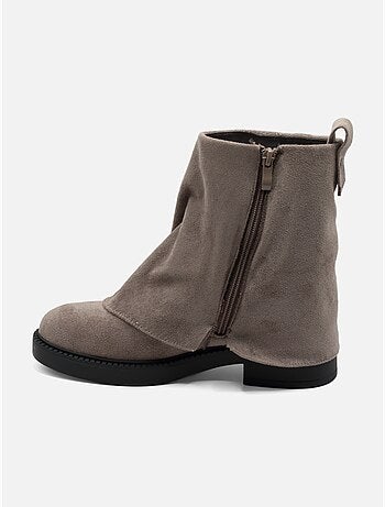 Botines con vuelta