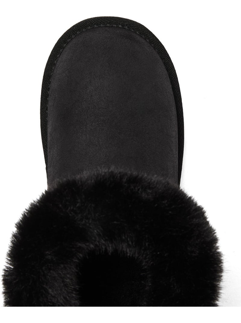 Botines conguitos australianas cordones Negro Negro - Kiabi