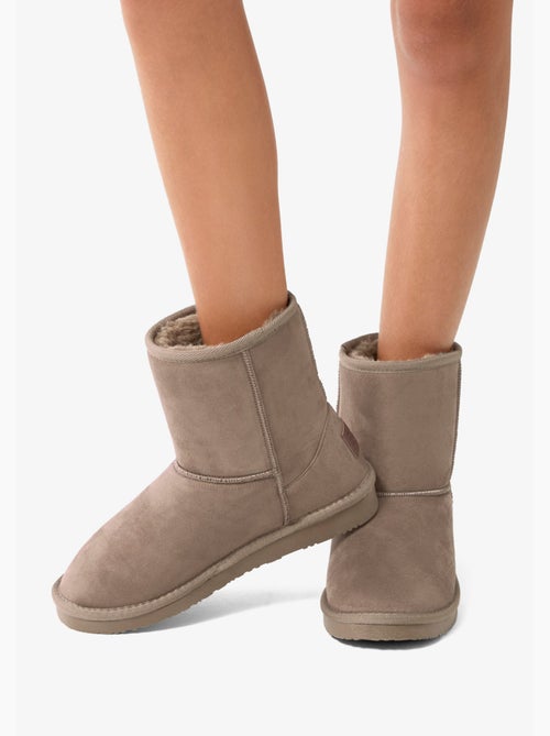 Botines conguitos australianas high basic - Kiabi Botines conguitos australianas high basic - Kiabi