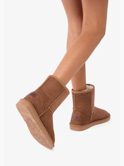 Botines conguitos australianas high basic - Kiabi Botines conguitos australianas high basic - Kiabi