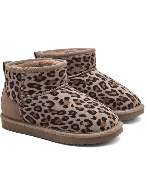 Botines conguitos australianas leopardo - Kiabi Botines conguitos australianas leopardo - Kiabi