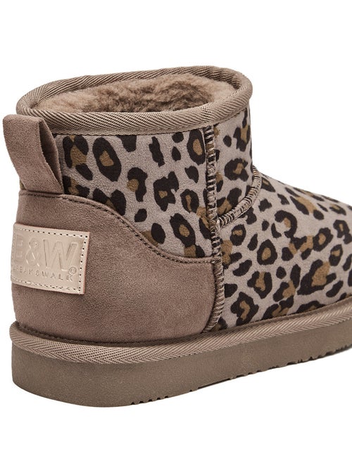 Botines conguitos australianas leopardo - Kiabi Botines conguitos australianas leopardo - Kiabi
