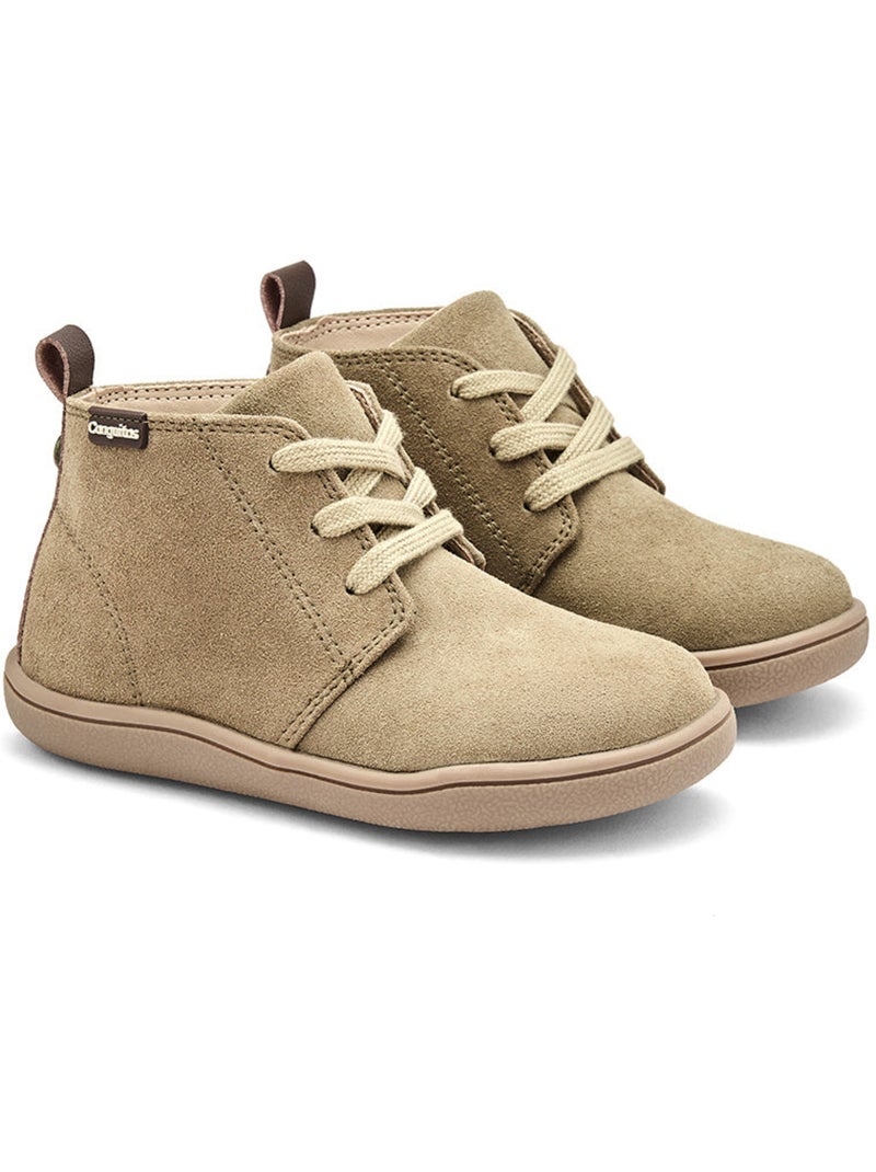 Botines conguitos barefoot goflex Marrón claro - Kiabi