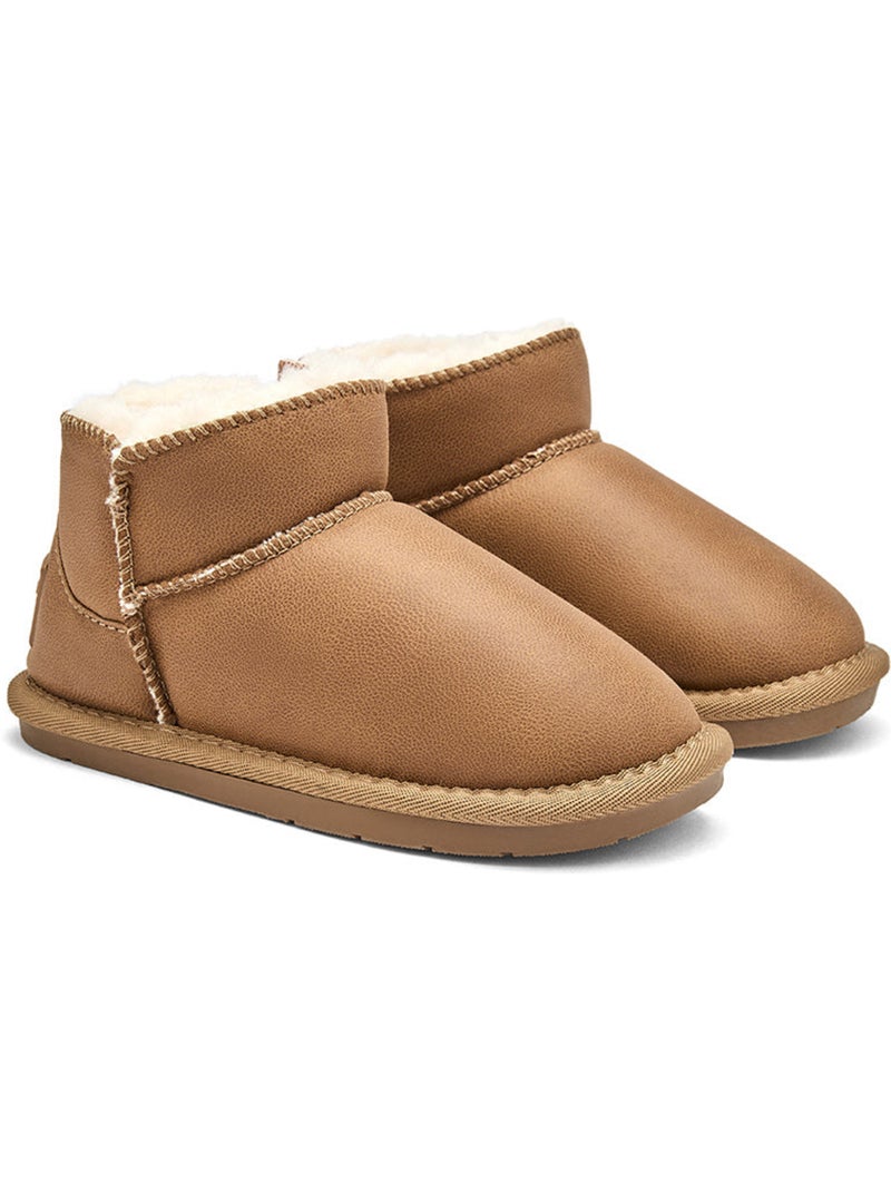Botines conguitos barefoot Marrón claro - Kiabi