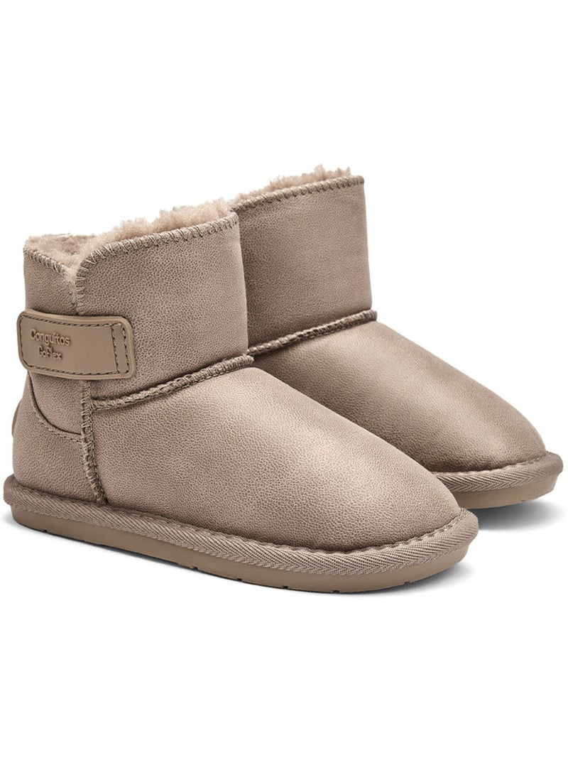 Botines conguitos barefoot Marrón claro - Kiabi