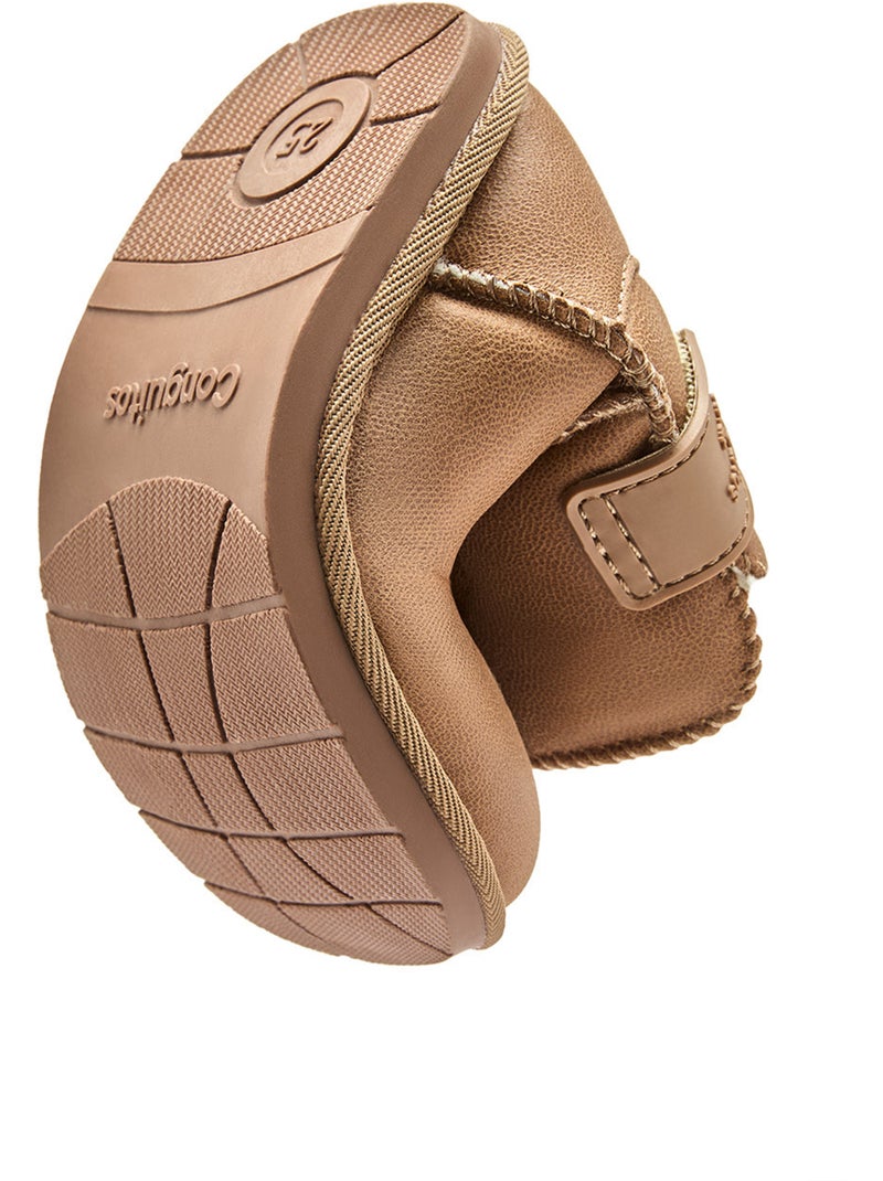 Botines conguitos barefoot Marrón claro - Kiabi