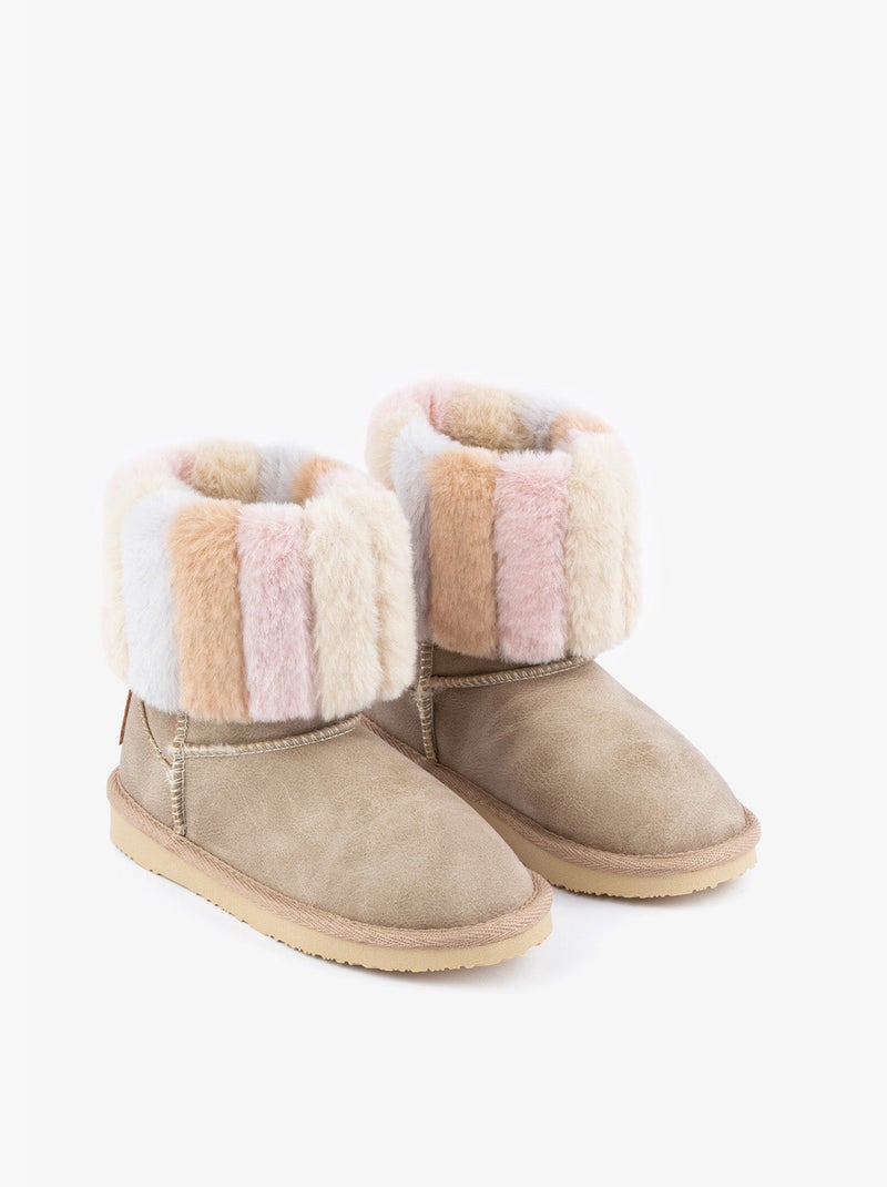 Botines Conguitos Beige - Kiabi