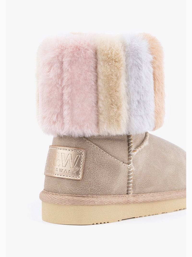 Botines Conguitos Beige - Kiabi