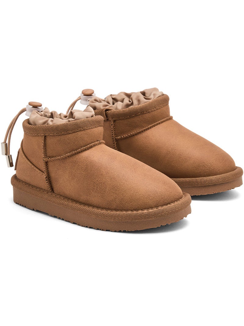 Botines conguitos botas australianas Marrón claro - Kiabi