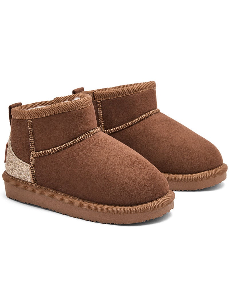 Botines conguitos botas australianas Marrón - Kiabi