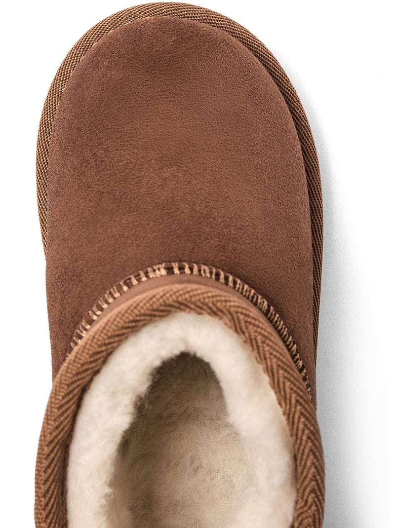 Botines conguitos botas australianas Marrón - Kiabi