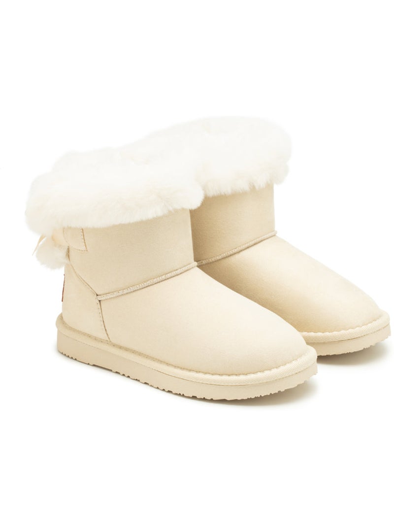 Botines conguitos b&w Beige - Kiabi
