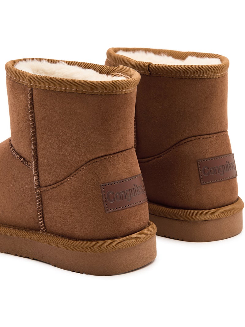 Botines Conguitos Caña Baja Marrón claro - Kiabi