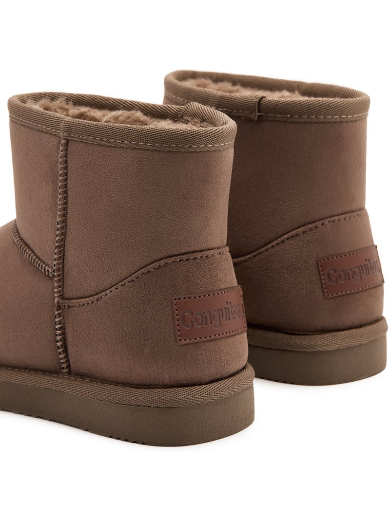 Botines Conguitos Caña Baja Marrón - Kiabi