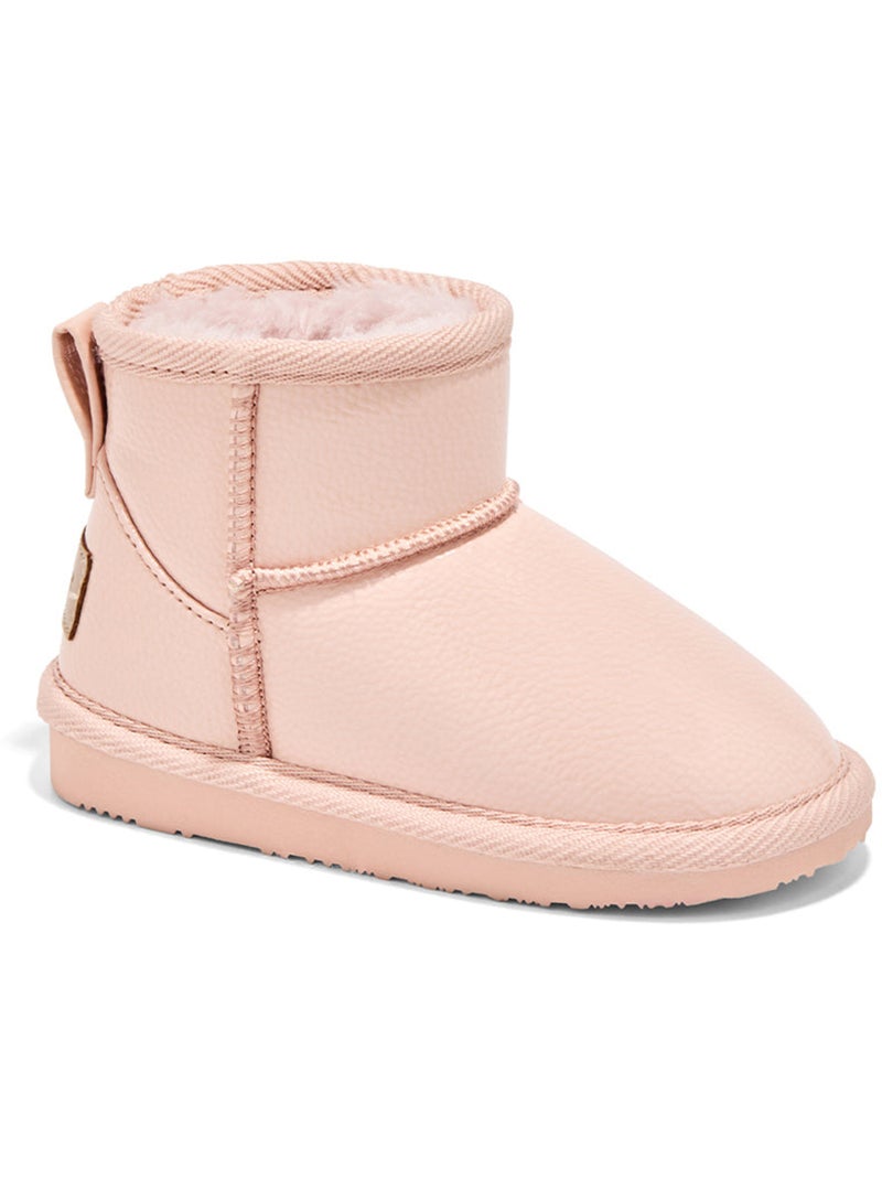 Botines conguitos charol Rosa - Kiabi