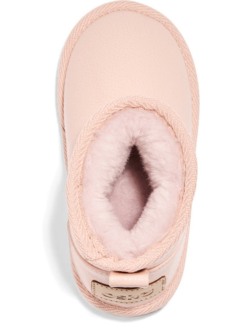 Botines conguitos charol Rosa - Kiabi