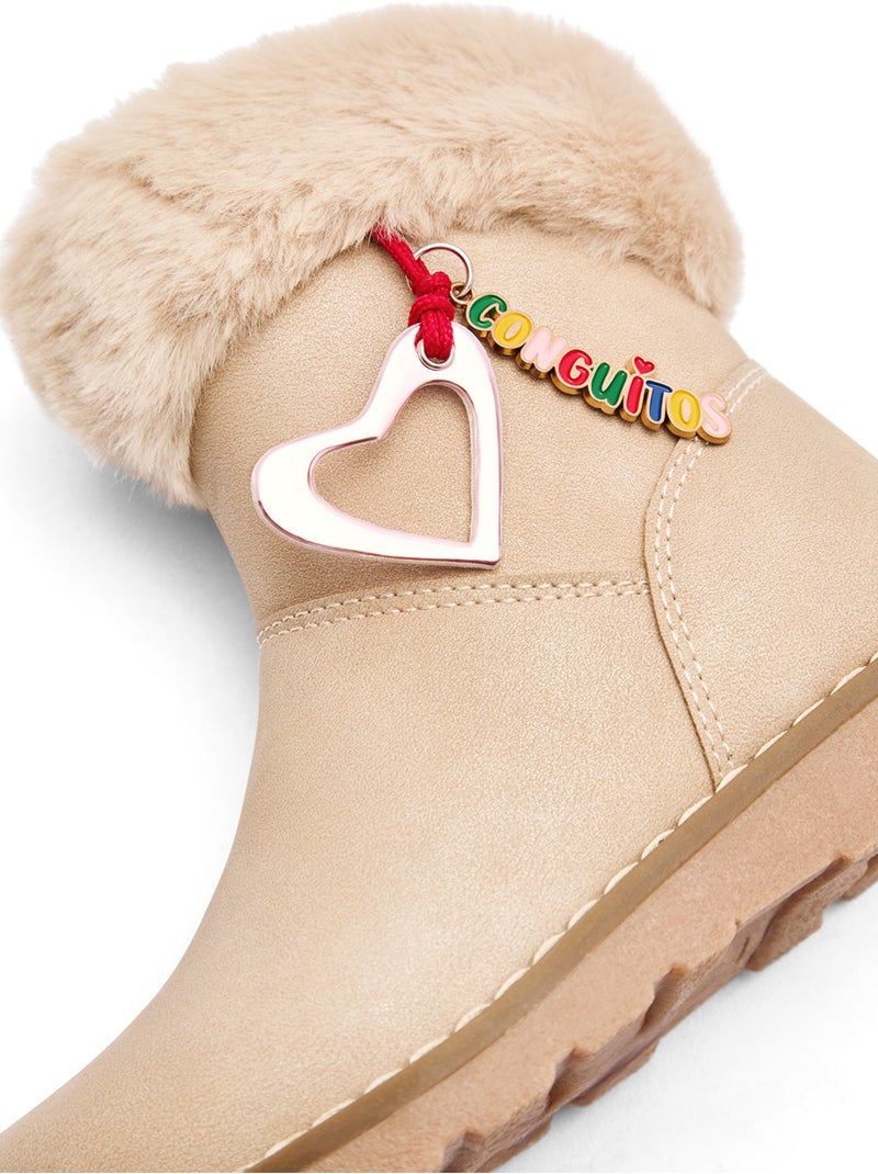 Botines conguitos conguitos Beige - Kiabi