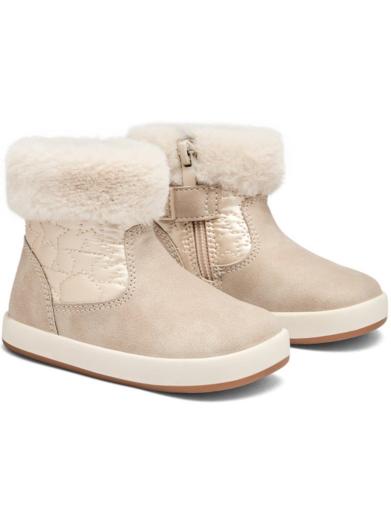 Botines conguitos estrellas barefoot Beige - Kiabi