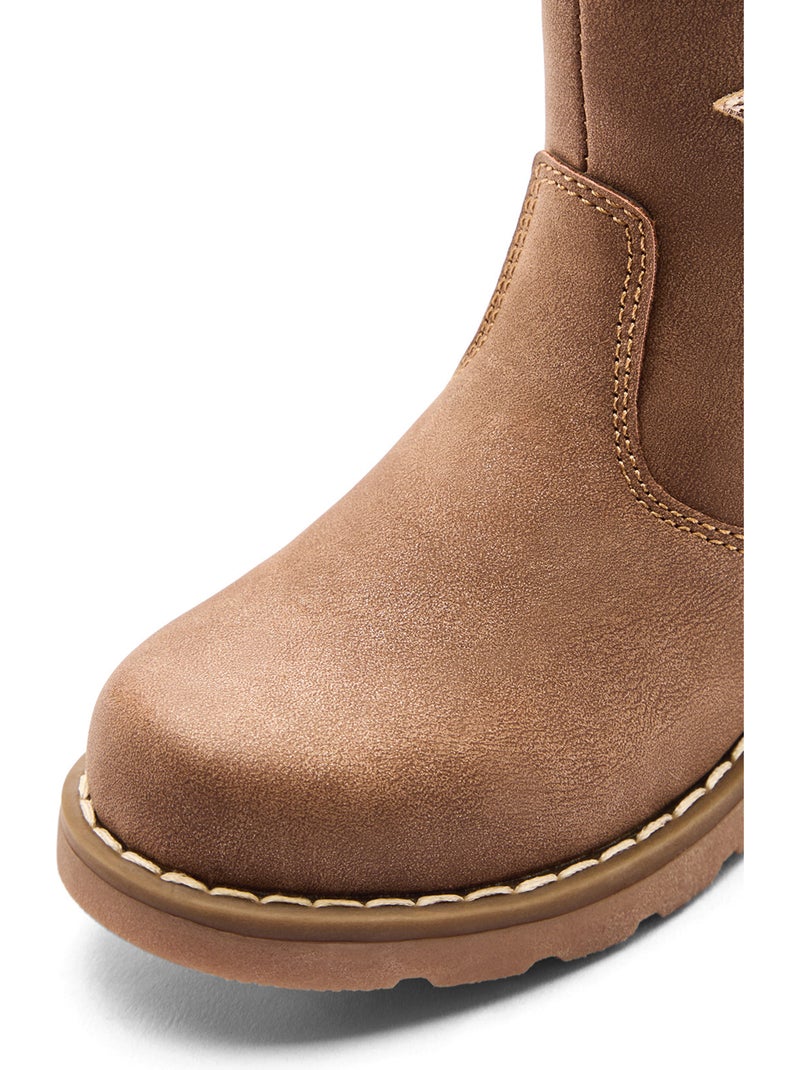 Botines conguitos estrellas Marrón claro - Kiabi