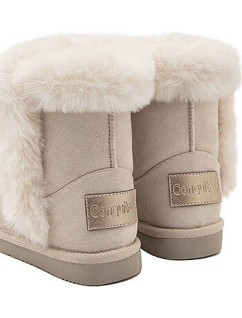 Botines conguitos forro interior