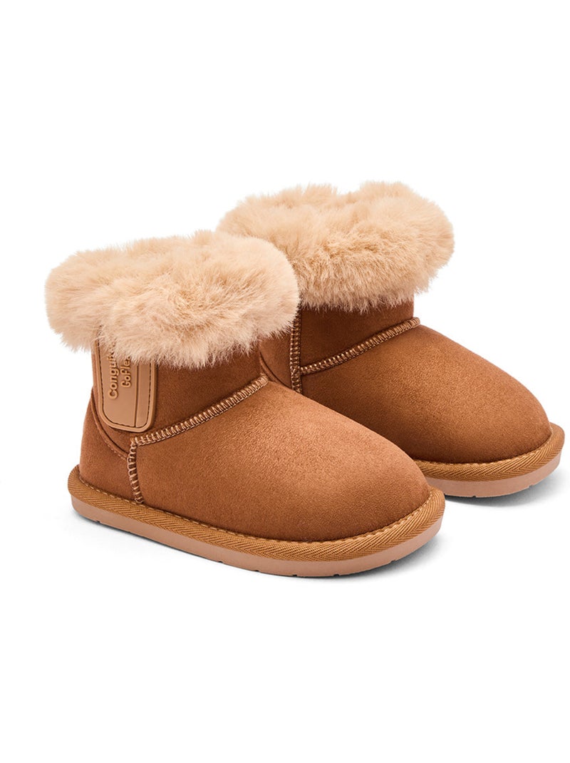 Botines conguitos goflex Marrón claro - Kiabi