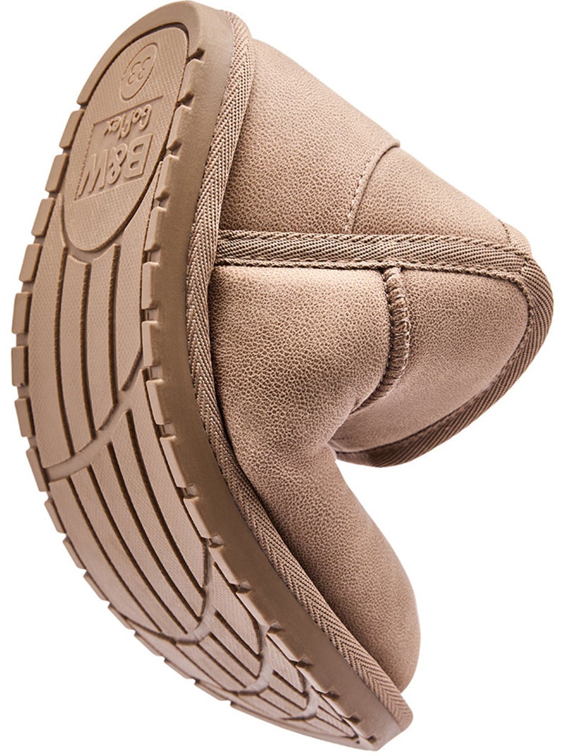 Botines conguitos goflex pelo Marrón - Kiabi