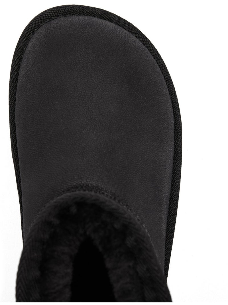 Botines conguitos goflex pelo Negro - Kiabi