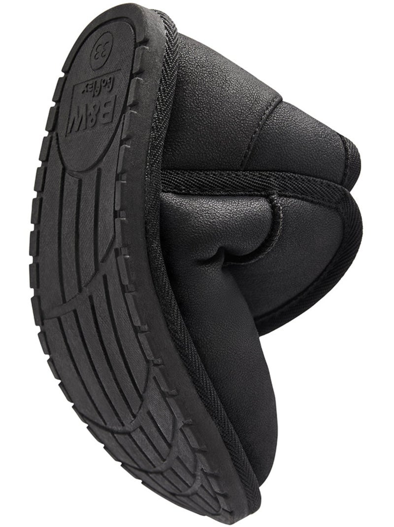 Botines conguitos goflex pelo Negro - Kiabi