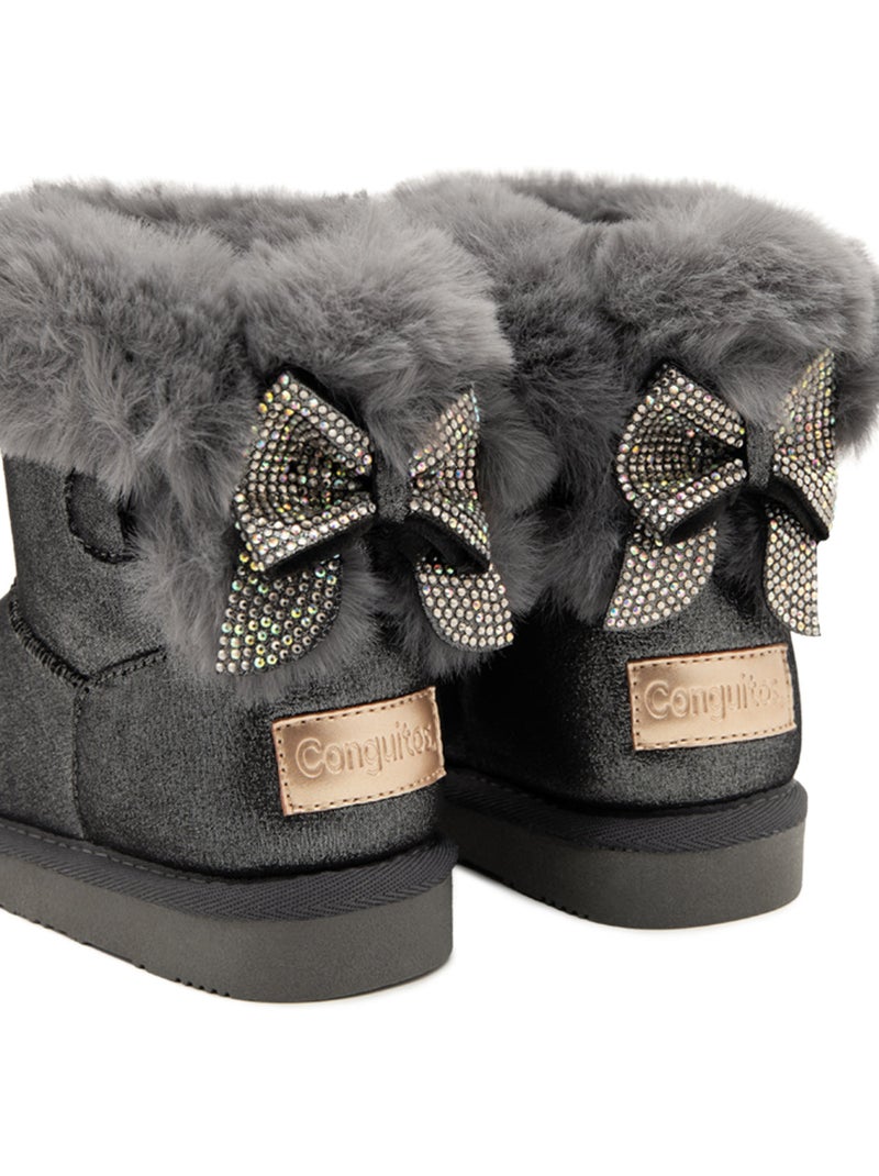 Botines Conguitos Gris - Kiabi