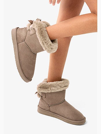 Botines conguitos high pelo