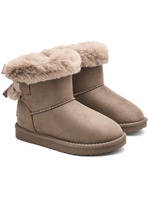 Botines conguitos high pelo - Kiabi Botines conguitos high pelo - Kiabi