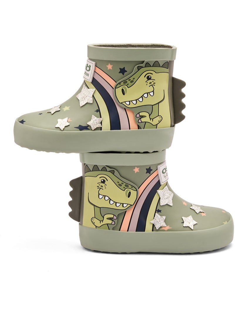 Botines conguitos impermeable Verde - Kiabi