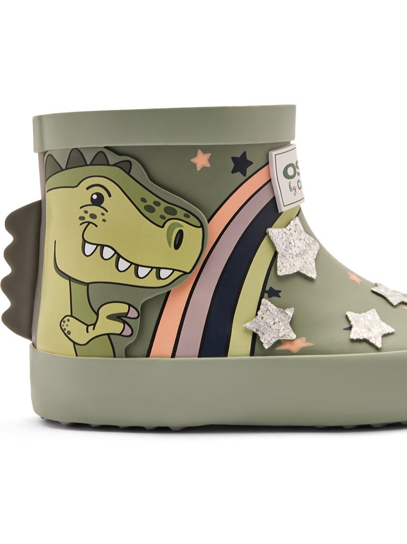 Botines conguitos impermeable Verde - Kiabi