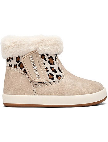 Botines conguitos leopardo barefoot