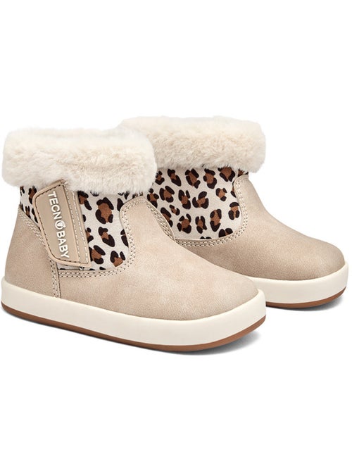 Botines conguitos leopardo barefoot - Kiabi