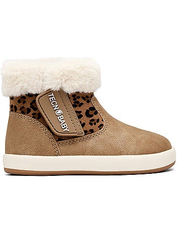 Botines conguitos leopardo barefoot