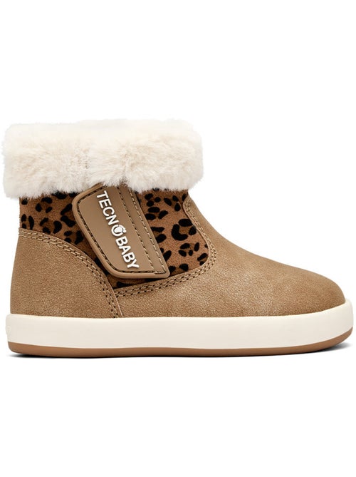 Botines conguitos leopardo barefoot - Kiabi