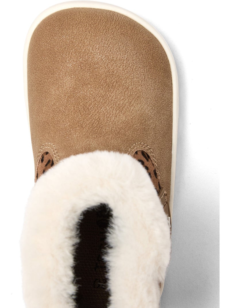 Botines conguitos leopardo barefoot Marrón - Kiabi