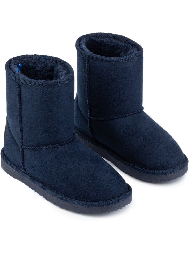 Botines conguitos logo repelente al agua Azul marino - Kiabi