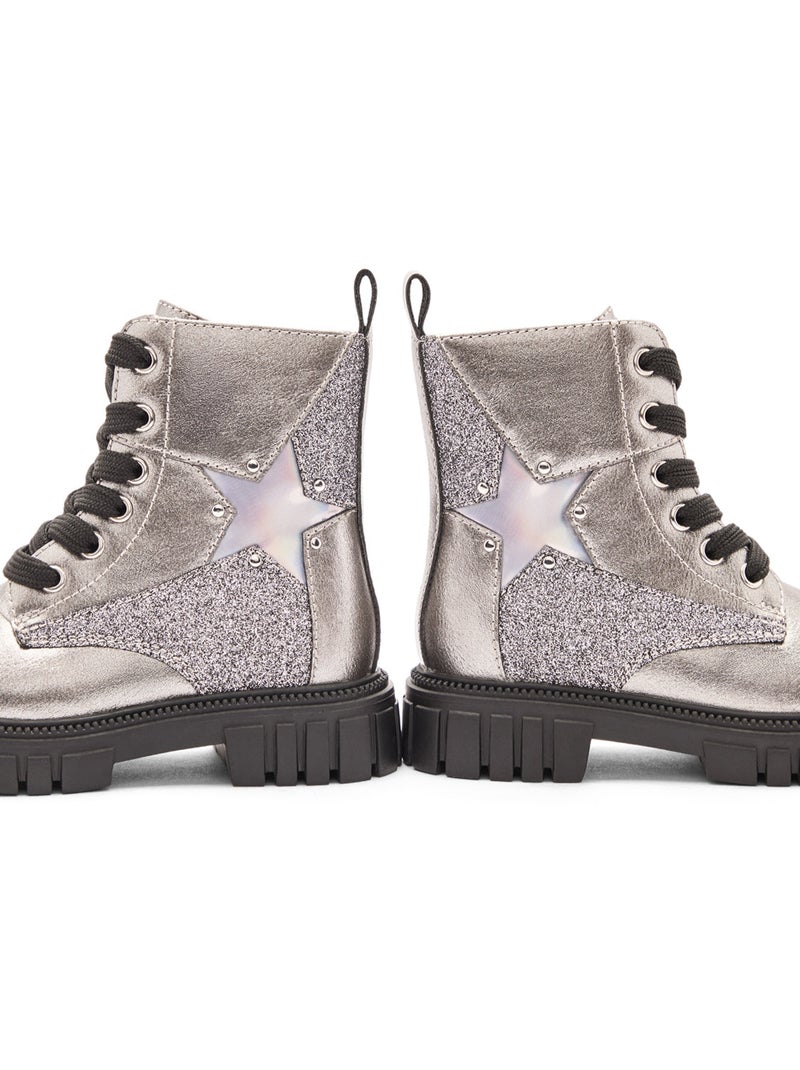 Botines conguitos militar Cobre - Kiabi