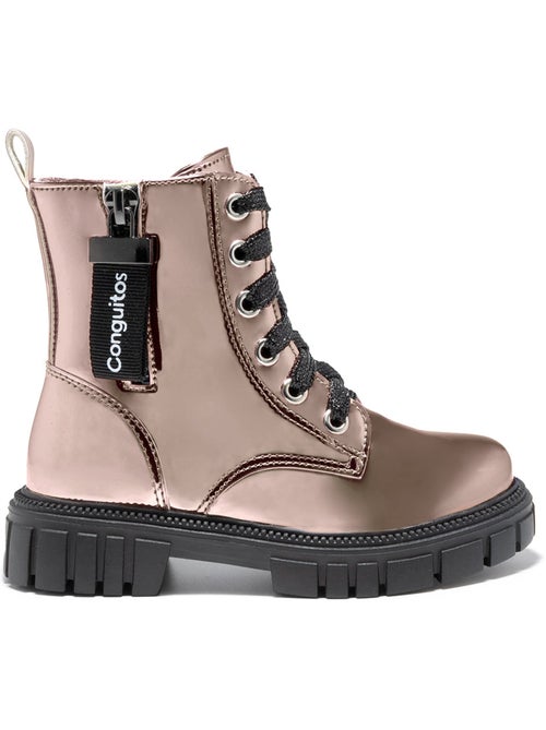 Botines conguitos militar - Kiabi Botines conguitos militar - Kiabi
