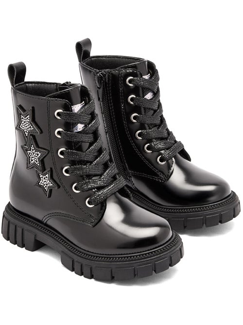 Botines conguitos militar estampado - Kiabi Botines conguitos militar estampado - Kiabi