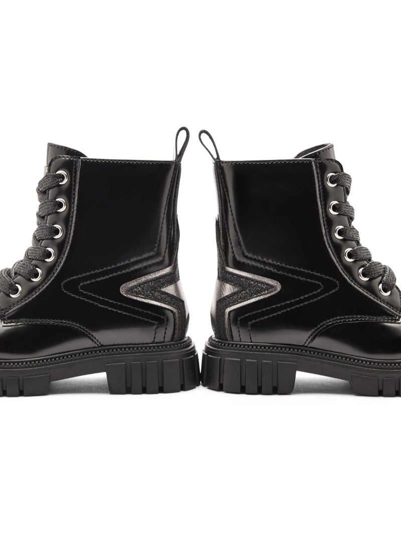 Botines Conguitos Militar Negro - Kiabi