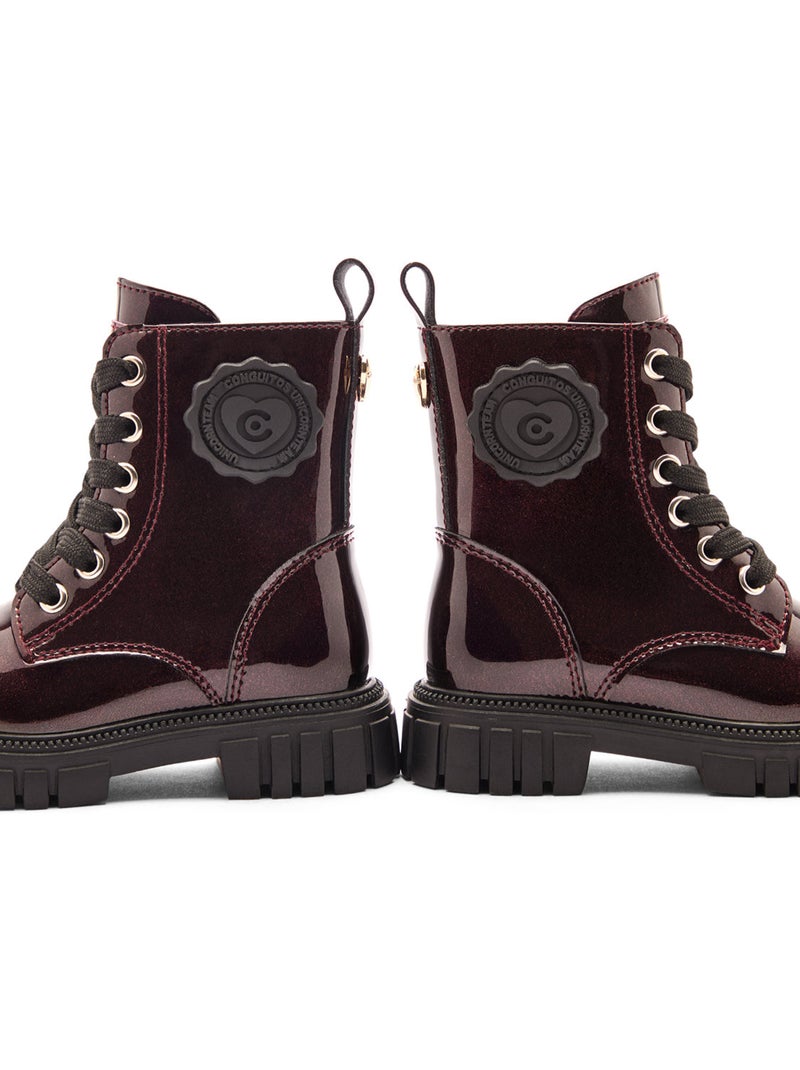 Botines Conguitos Militar Rojo - Kiabi