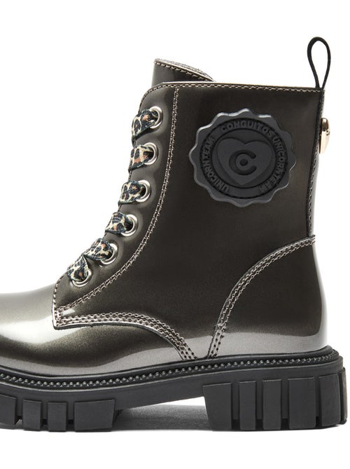 Botines conguitos militares - Kiabi Botines conguitos militares - Kiabi