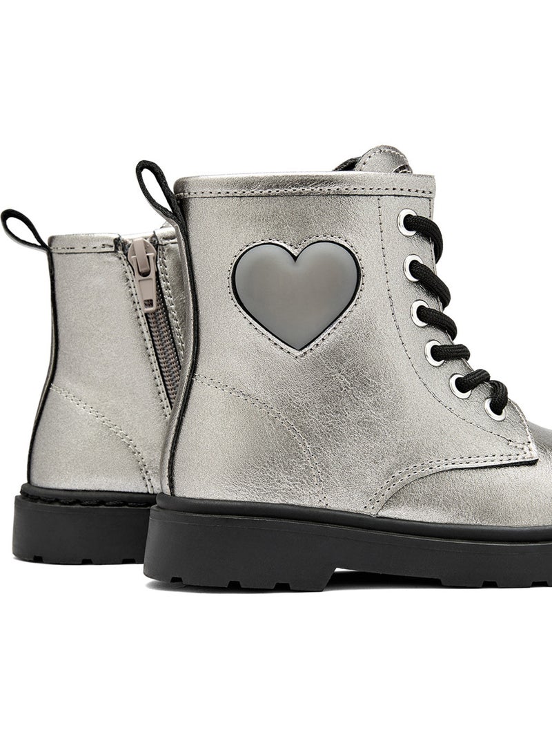 Botines conguitos militares luz Gris - Kiabi