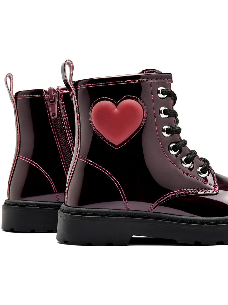 Botines conguitos militares luz Rojo - Kiabi