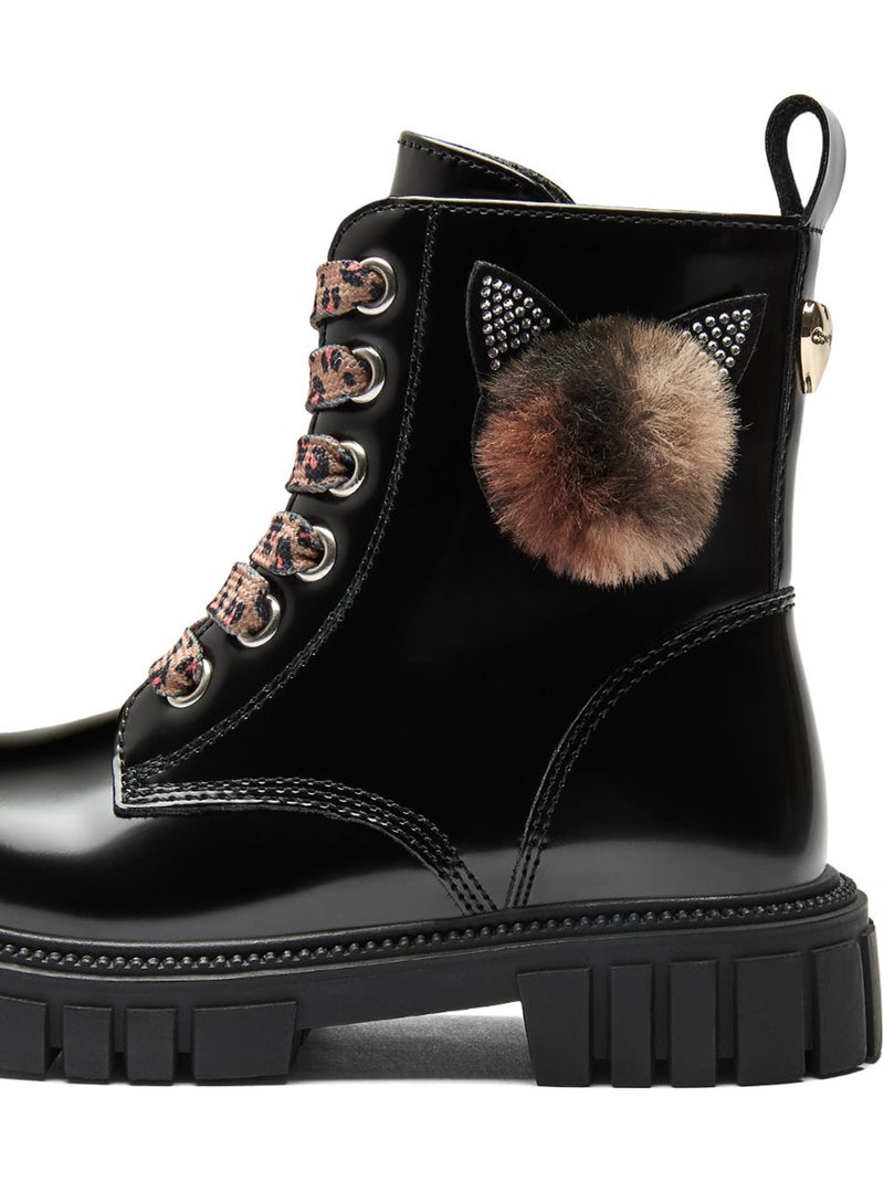 Botines conguitos militares Negro - Kiabi