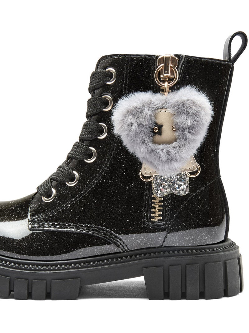 Botines conguitos militares Negro - Kiabi